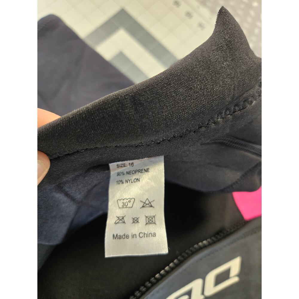 OBX Shorty Super Stretch Neoprene Women’s Wet Body Rash Suit Size 16 3/4 Length